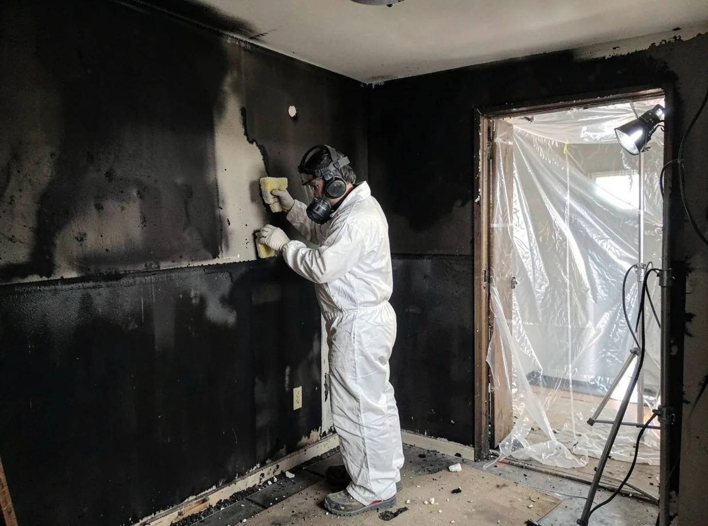 Fire Damage Restoration company in Leiter, WY